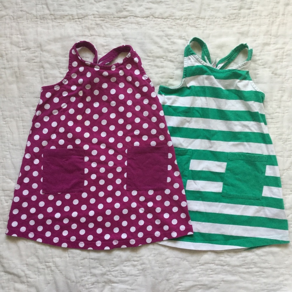 Lot of 2 Hanna Anderson Dresses 3T/90